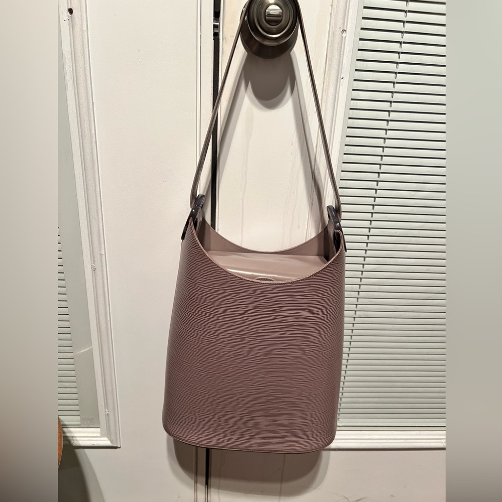 Louis Vuitton Gray/Taupe Epi Leather Sac Verse Bag - Picture 3 of 14
